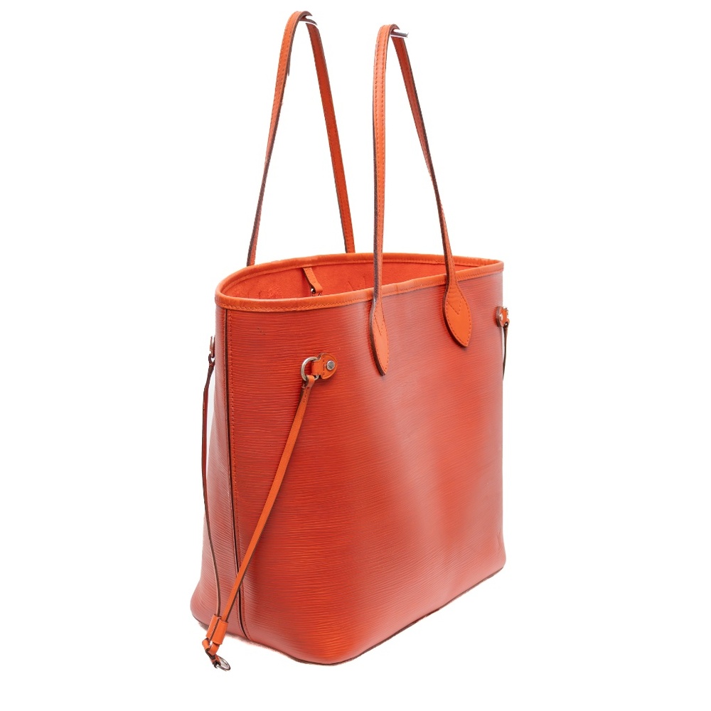 Louis Vuitton‎ Epi Neverfull MM Tote Bag – Orange Red – USA Made – With Pouch - Picture 6 of 15